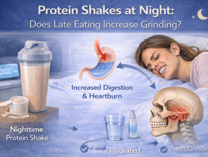 Protein shakes at night