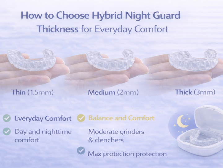 Night guard thickness