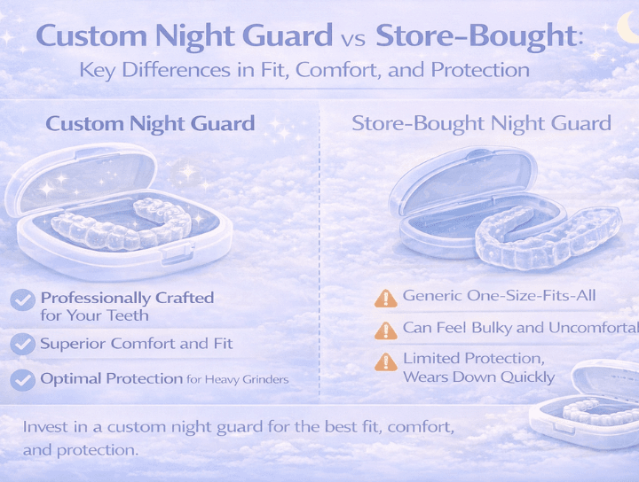 custom night guard vs store bought