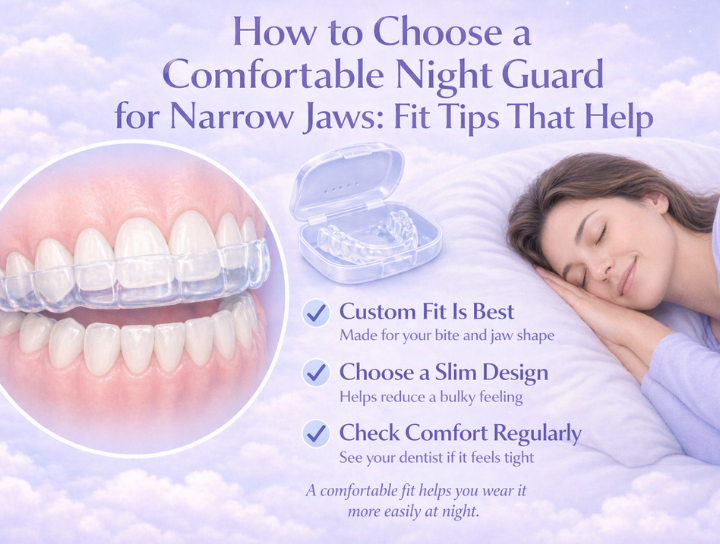 narrow jaws