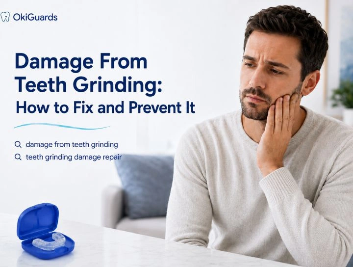 damage from teeth grinding