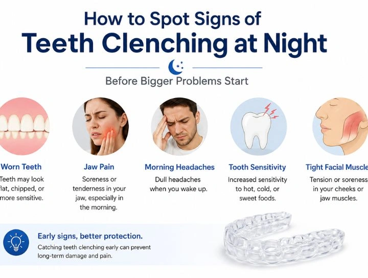 teeth clenching at night