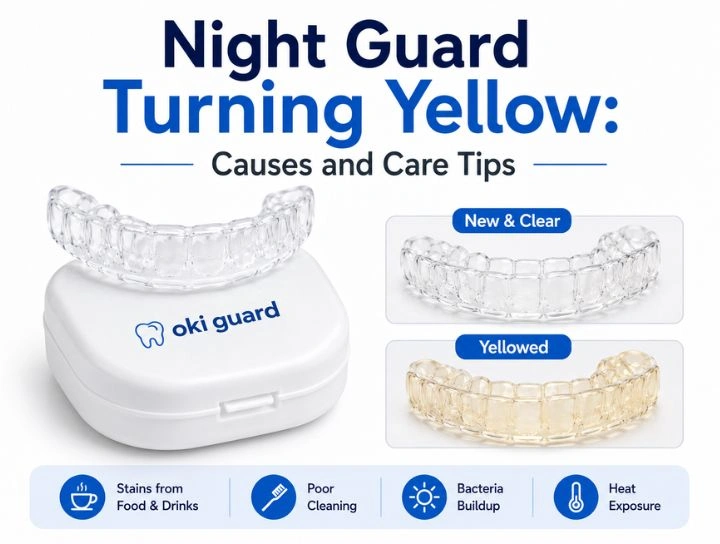 Night Guard Turning Yellow: Causes and Care Tips 4 night guard turning yellow