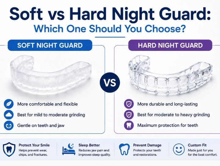 Soft vs Hard Night Guard: Which One Should You Choose? 3 Soft vs Hard Night Guard